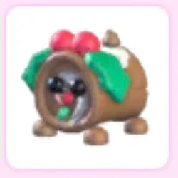 Yule log dog Adopt me