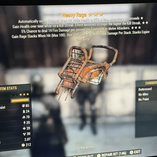 Heavy Rage Armor