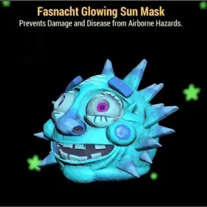 Glowing Sun Mask