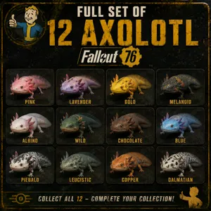 Axolotl - Full Set of 12