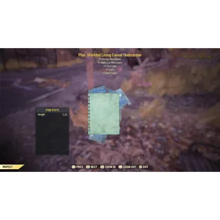 Shielded Lining Casual UA Plan x25