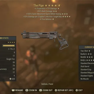 The Pipe (4* Weapon)