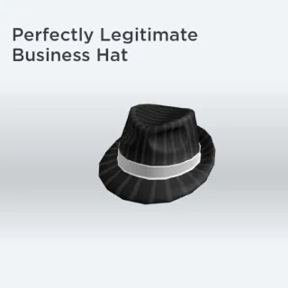 Perfectly Legitimate Business Hat