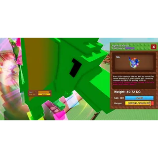 Rainbow Hatched Dilophosaurus 60.72