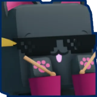 5x Shiny Mythic Bongo Kitty BGSI