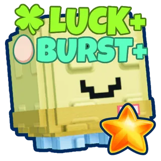 🍀Luck Blessing PLUS +200% Luck + Burst Blessing PLUS every 75th Egg → 15× Luck🥚