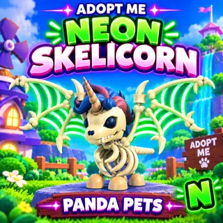 NEON SKELICORN