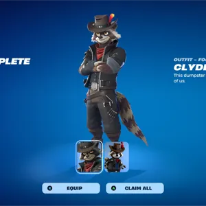 Clyde Fortnite Skin Code