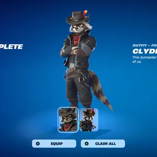 Clyde Fortnite Skin Code