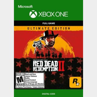 Red Dead Redemption 2 - Ultimate Edition XBOX LIVE Key TURKEY