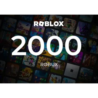 Roblox 2,000 Robux Gift Card | FAST DELIVERY