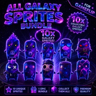 ALL GALAXY SPRITES - Fast Delivery