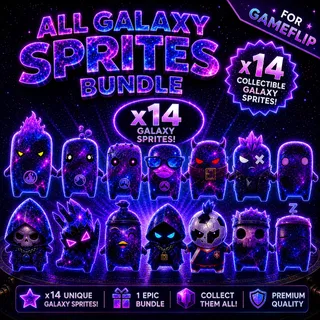 ALL GALAXY SPRITES - YOU KEEP IT X14 SPRITE - FAST DELIVERY 