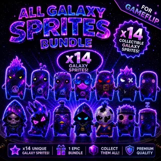 ALL GALAXY SPRITES - YOU KEEP IT X14 SPRITE - FAST DELIVERY 