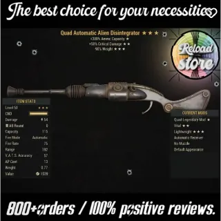 Q50C90RW ALIEN DESINTEGRATOR