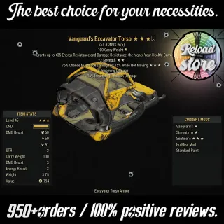 VANG/SENT/+2S TORSO EXCAVATOR