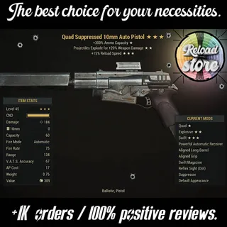 QE15R 10MM PISTOL