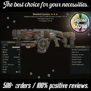 Weapon | B25 Cryolator