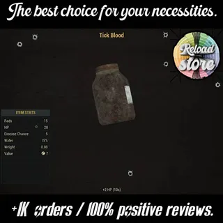 450 Tick Blood