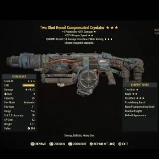 TS25FFR50RES Cryolator