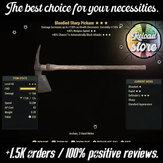 BSS40BLOCK PICKAXE