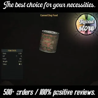 500 Canned Dog Food