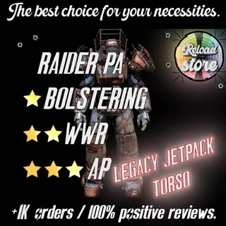 BOLSTERING/WWR/AP RAIDER JETPACK LEGACY
