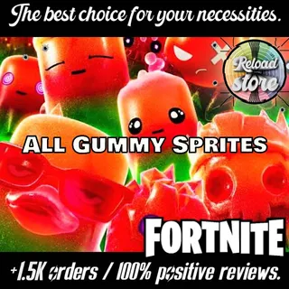 All 11 Gummy Sprites