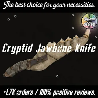 CRYPTID JAWBONE KNIFE