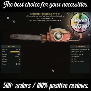 Weapon | ExecSS40 Chainsaw