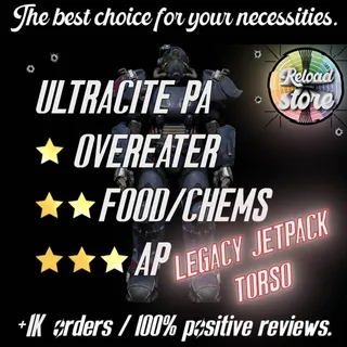 OVEREATER/CHEM&FOOD/AP ULTRACITE PA JETPACK LEGACY
