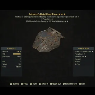 Arist/Sent Metal Chest