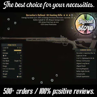 Weapon | BersE25 Hunting Rifle