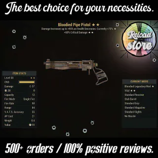 Weapon | B50c Pipe Pistol