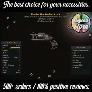 Weapon | B2515r Pipe Revolver