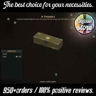 5x Overeater's Mod