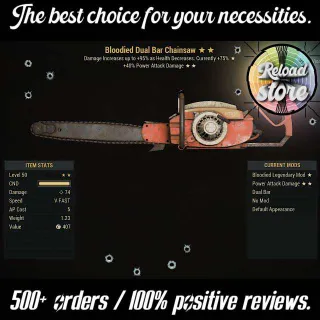 Weapon | B40pa Chainsaw