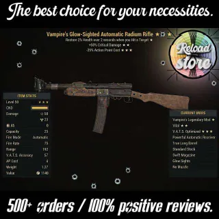 Weapon | V50c25 Radium Rifle