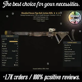 B50C15R BOLT ACTION RIFLE