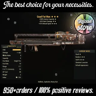 Q/BASH/15RELOAD FAT MAN