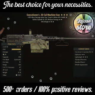 Weapon | ExecE90 Machine Gun