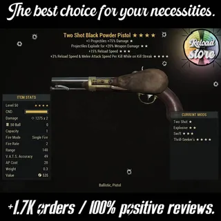 TSE15R BLACK POWDER PISTOL