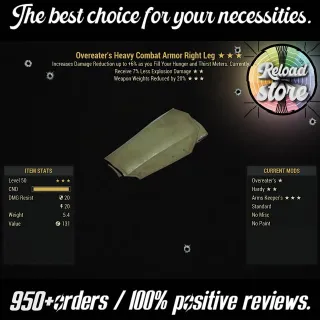 OVE/WWE/7%EXP RL COMBAT ARMOR