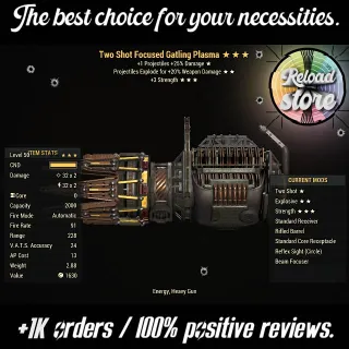 TSE+2S Gatling Plasma