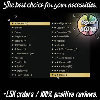 984 LEGENDARY MODS / 12.945 LEGENDERY MODULES
