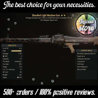 Weapon | B25 Light Machine Gun