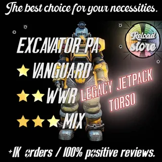 VANGUARD/WWR EXCAVATOR JETPACK LEGACY