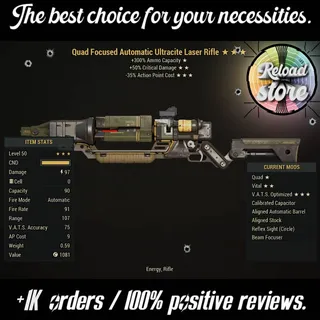 Q50C35 ULTRACITE LASER RIFLE