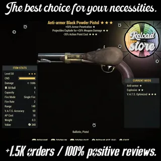 AAE35 BLACK POWDER PISTOL