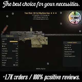 TS25FFR15R .50 MACHINE GUN